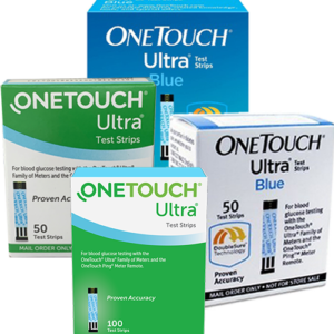 One Touch Ultra Test Strips (100 Ct.) + UltraSoft Lancets (100 Ct.) –  Teststripz